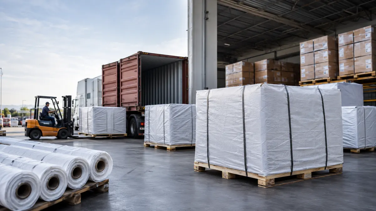 Industrial Packaging Fabric Rolls