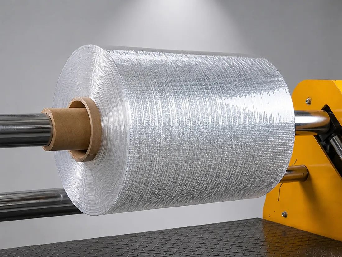 PP Woven Fabric Roll – Clear (Transparent)